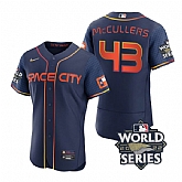 Astros 43 Lance Mccullers Navy Nike 2022 World Series City Connect Flexbase Jersey,baseball caps,new era cap wholesale,wholesale hats